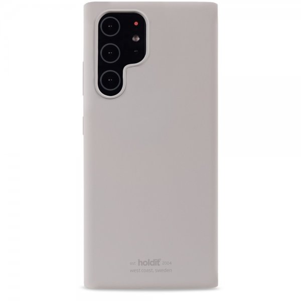 holdit Samsung Galaxy S22 Ultra silikonikuori Taupe