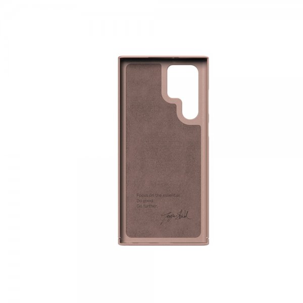 Nudient Samsung Galaxy S22 Ultra Ohut Kuori V3 Dusty Pink