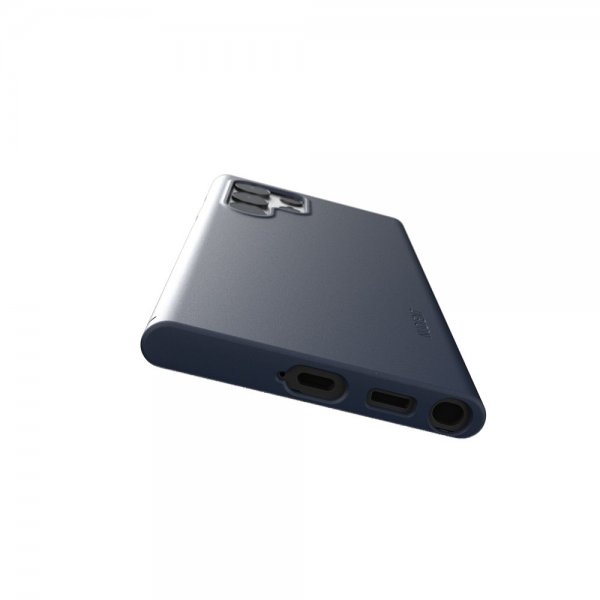 Nudient Samsung Galaxy S22 Ultra Kuoret Thin Case V3 Midwinter Blue
