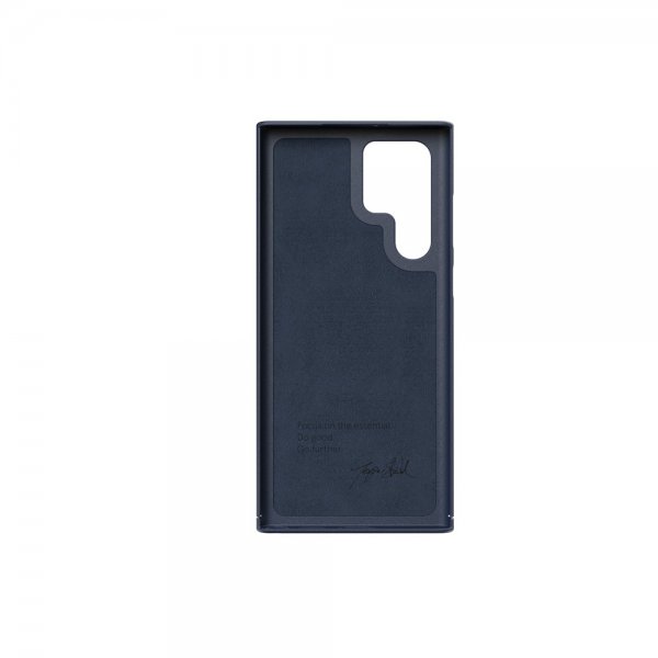 Nudient Samsung Galaxy S22 Ultra Kuoret Thin Case V3 Midwinter Blue