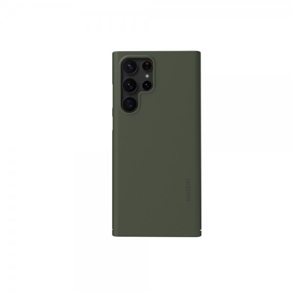 Nudient Samsung Galaxy S22 Ultra Ohut Kuori V3 Mäntyvihreä