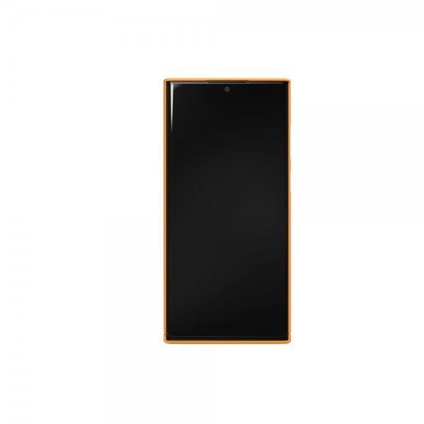 Nudient Samsung Galaxy S22 Ultra Ohut Kuori V3 Saffron Yellow