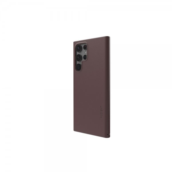 Nudient Samsung Galaxy S22 Ultra Ohut Kuori V3 Sangria Red
