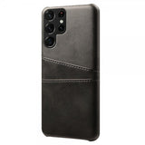 Samsung Galaxy S22 Ultra Kuoret kahdella korttipaikalla Musta