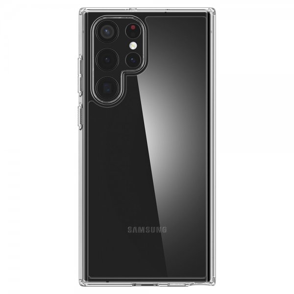 Spigen Samsung Galaxy S22 Ultra -kuori Ultra Hybrid Crystal Clear