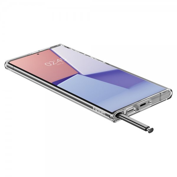 Spigen Samsung Galaxy S22 Ultra -kuori Ultra Hybrid Crystal Clear