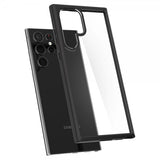 Spigen Samsung Galaxy S22 Ultra -suojakuori Ultra Hybrid Matte Black