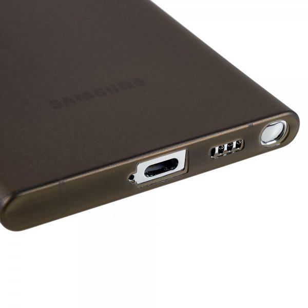 Benks Samsung Galaxy S22 Ultra Ultra Thin läpinäkyvä kuori, musta