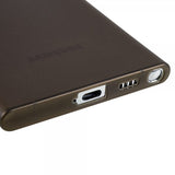 Benks Samsung Galaxy S22 Ultra Ultra Thin läpinäkyvä kuori, musta
