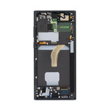 Samsung Galaxy S22 Ultra Näyttö LCD-näytöllä Alkuperäinen - Musta