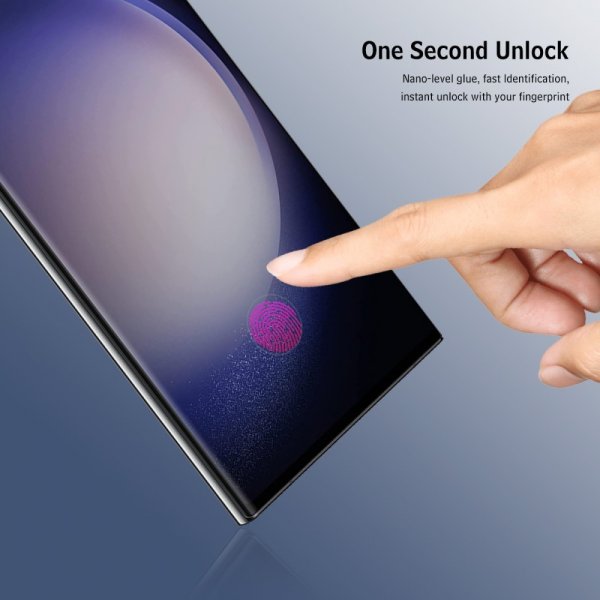 Enkay Samsung Galaxy S22 Ultra -näytönsuoja asennuskehyksellä, Easy Install