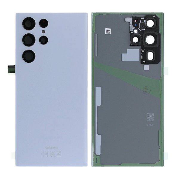 Samsung Galaxy S22 Ultra (SM-S908B) Alkuperäinen takakuori - Vaaleansininen