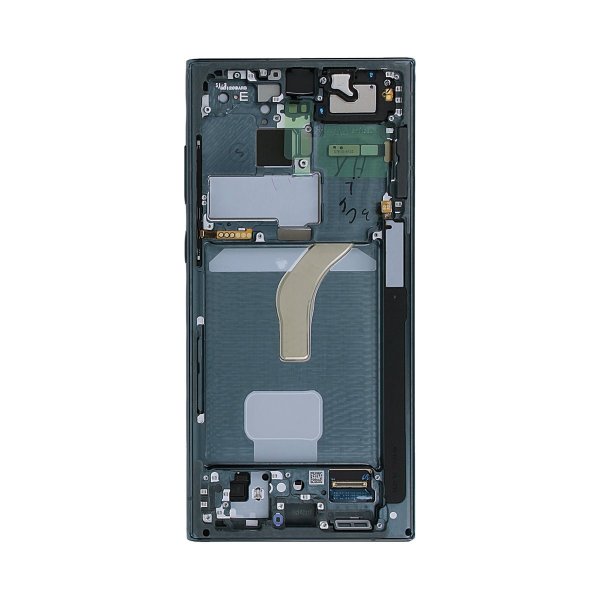 Samsung Galaxy S22 Ultra (SM-S908B) Näyttö ja alkuperäinen LCD-näyttö – vihreä