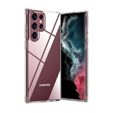 Rvelon Samsung Galaxy S22 Ultra Kuoret Iskunkestävä Läpinäkyvä