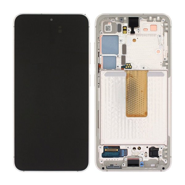 Samsung Galaxy S23 5G (SM-S911) Näyttö LCD-paneelilla Alkuperäinen - Kerma