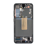 Samsung Galaxy S23 5G (SM-S911) Näyttö LCD-paneelilla Alkuperäinen - Limevihreä