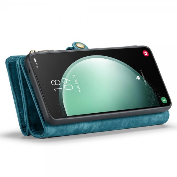 CaseMe Samsung Galaxy S23 FE Kotelo 008 Series Irrotettava Kuori Sininen