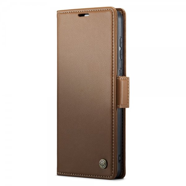 CaseMe Samsung Galaxy S23 FE Kotelo 023 Series Ruskea