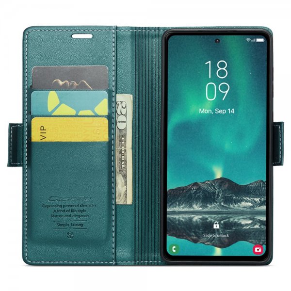 CaseMe Samsung Galaxy S23 FE Kotelo 023 Series Vihreä