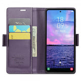 CaseMe Samsung Galaxy S23 FE Kotelo 023 Series Violetti