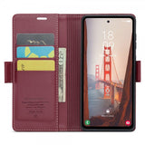 CaseMe Samsung Galaxy S23 FE -suojakotelo 023 Series Punainen