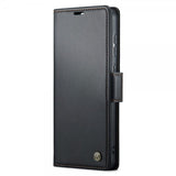 CaseMe Samsung Galaxy S23 FE -suojakotelo, 023 Series, musta