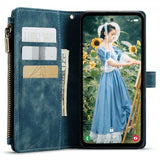 CaseMe Samsung Galaxy S23 FE -suojakotelo C30-sarja sininen