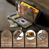 CaseMe Samsung Galaxy S23 FE Fodral C30 Series Ruskea