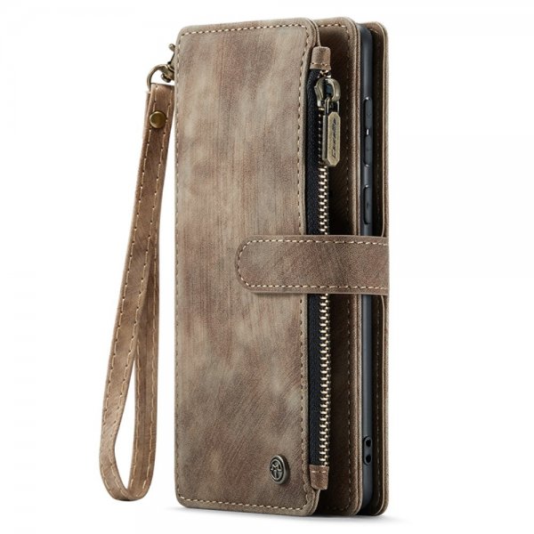 CaseMe Samsung Galaxy S23 FE Fodral C30 Series Ruskea