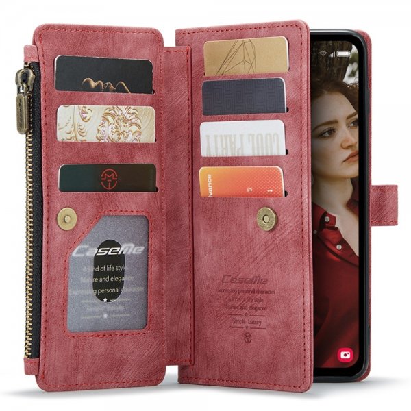 CaseMe Samsung Galaxy S23 FE C30 Series Kotelo Punainen