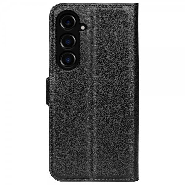 Samsung Galaxy S23 FE Lompakkokotelo Litsi Musta
