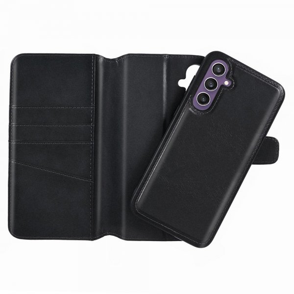 Nordic Covers Samsung Galaxy S23 FE Kotelo MagLeather Raven Black