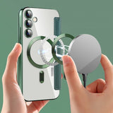 Samsung Galaxy S23 FE Kotelo MagSafe Vihreä