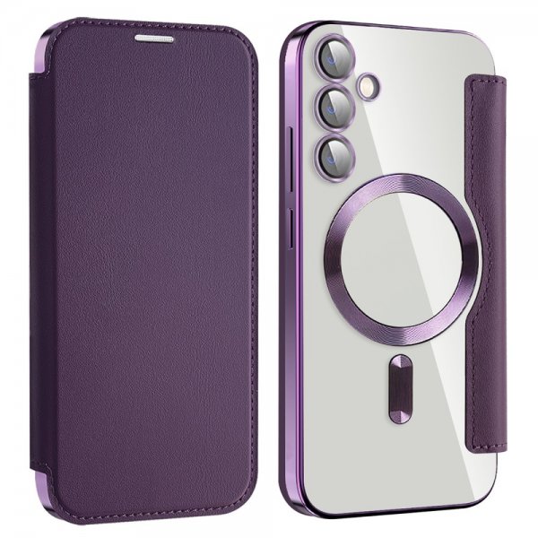 Samsung Galaxy S23 FE MagSafe-kuori, violetti