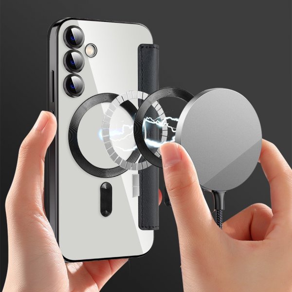 Samsung Galaxy S23 FE Kotelo MagSafe Musta