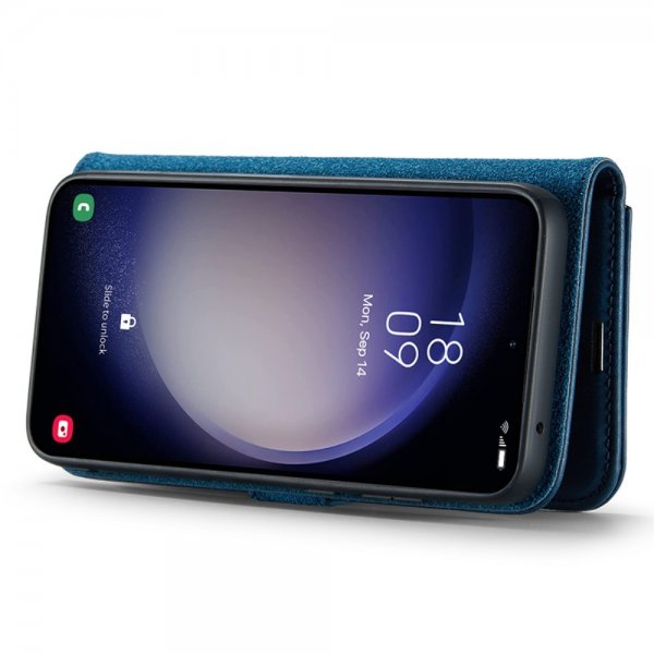 Dg.Ming Samsung Galaxy S23 FE Kotelo irrotettavalla kuorella Sininen