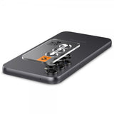 Spigen Samsung Galaxy S23 FE Kameran suojaus Lasi.tR EZ Fit Optik Pro 2-pakkaus Musta