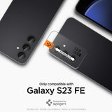 Spigen Samsung Galaxy S23 FE Kameran suojaus Lasi.tR EZ Fit Optik Pro 2-pakkaus Musta