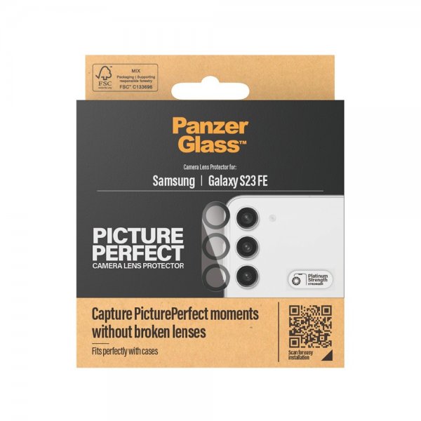 PanzerGlass Samsung Galaxy S23 FE Kameran linssinsuojus PicturePerfect