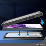 4smarts Samsung Galaxy S23 FE kuori Active Pro Rugged Case Vahva
