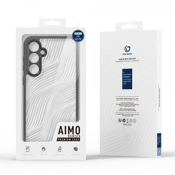 Dux Ducis Samsung Galaxy S23 FE Kuori Aimo Series Musta