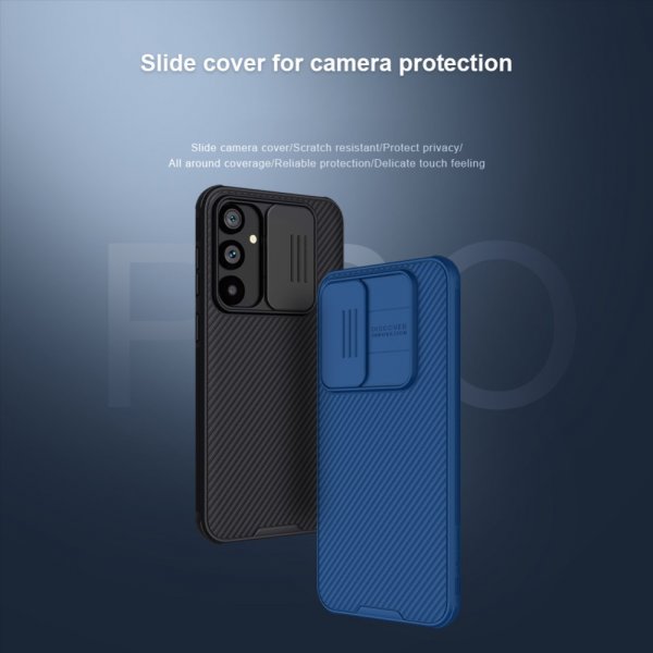 Nillkin Samsung Galaxy S23 FE Kuori CamShield Pro Musta