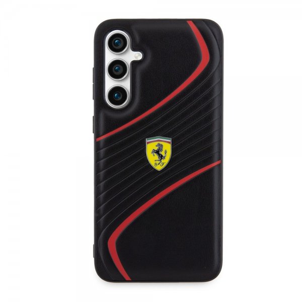 Ferrari Samsung Galaxy S23 FE Kuoret Carbon Twist Musta