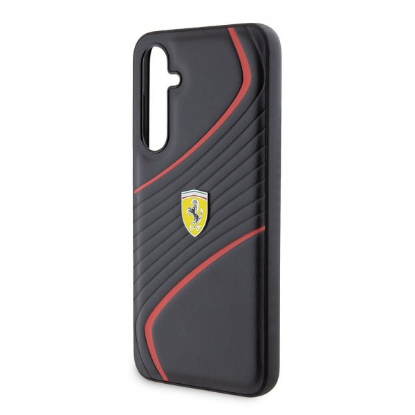 Ferrari Samsung Galaxy S23 FE Kuoret Carbon Twist Musta