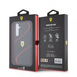 Ferrari Samsung Galaxy S23 FE Kuoret Carbon Twist Musta