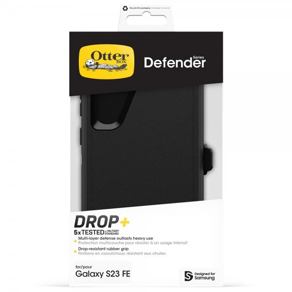 Otterbox Samsung Galaxy S23 FE Kuori Defender Musta