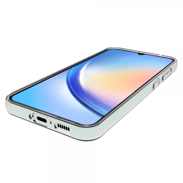 Nordic Covers Samsung Galaxy S23 FE Kuori Feather Series Läpinäkyvä