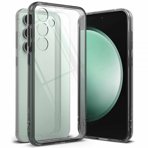 Ringke Samsung Galaxy S23 FE -suojakuori, Fusion, Smoke Black
