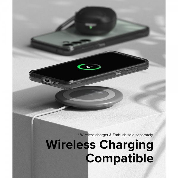 Ringke Samsung Galaxy S23 FE -suojakuori, Fusion, Smoke Black