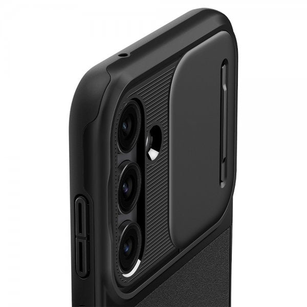 Spigen Samsung Galaxy S23 FE Optik Armor -suojakuori, musta